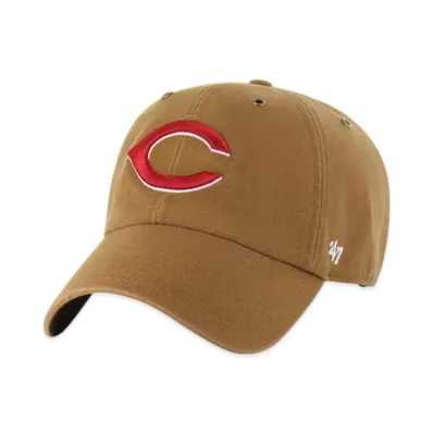 47 x Carhartt Cincinnati Reds Clean Up "Brown"