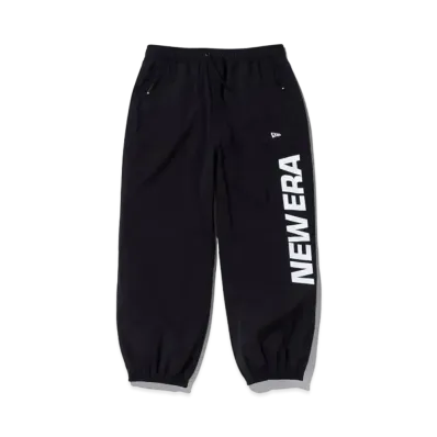 NEW ERA Snowboarding Word Mark Logo Snow Track Pants "Black"