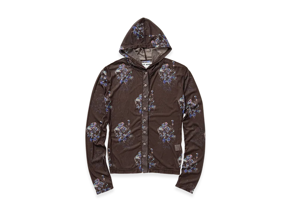 TTTMSW See-Through Hooded Cut and Sew "Brown"