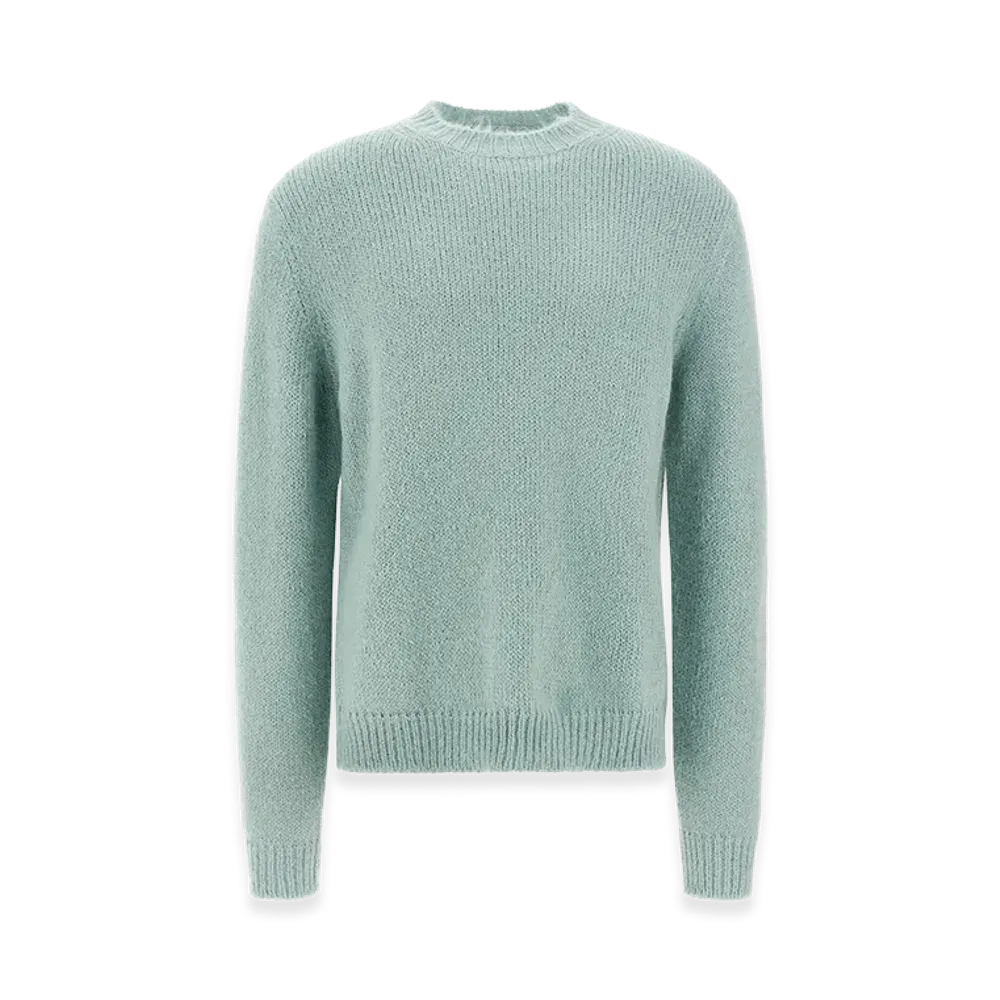 Jil Sander Alpaca Wool Sweater "Light Blue"