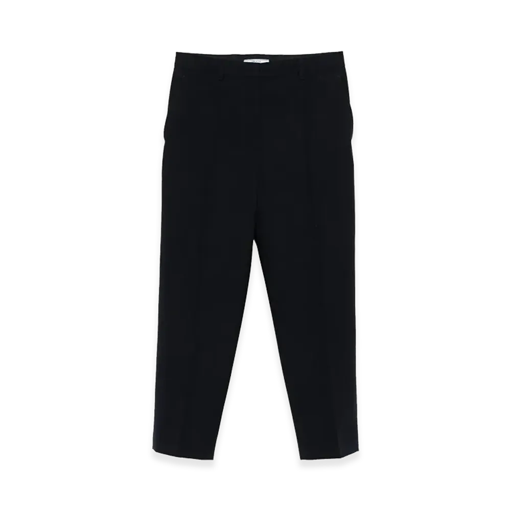 PRADA Wonen's Straight Pants "Black"