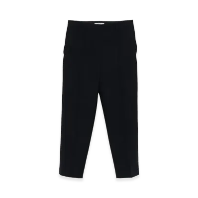 PRADA Wonen's Straight Pants "Black"