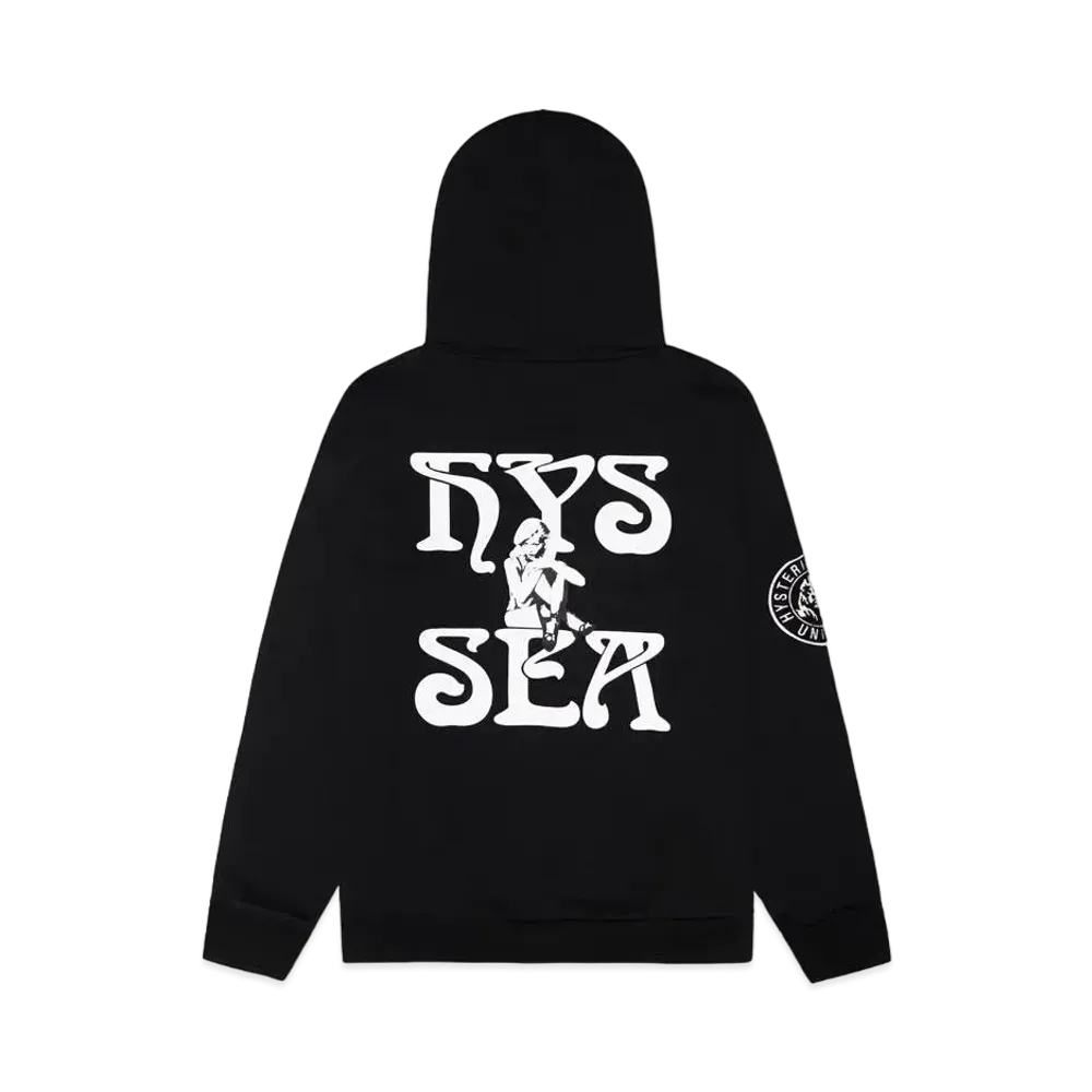 WIND AND SEA x HYSTERIC GLAMOUR Hoodie "Black"