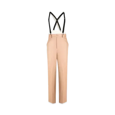 doublet Invisible Trousers Straight Pants "Light Beige"