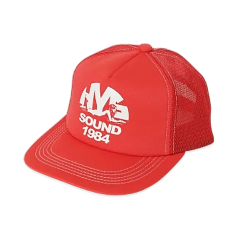 HYSTERIC GLAMOUR Hys Sound Mesh Cap "Red"