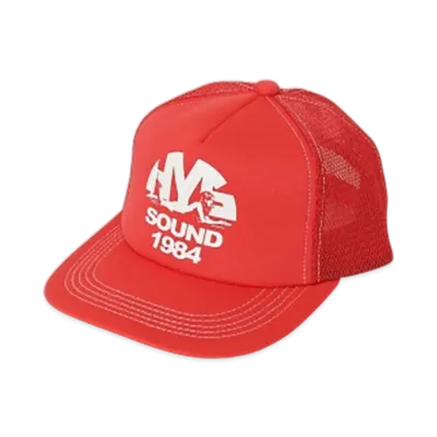 HYSTERIC GLAMOUR Hys Sound Mesh Cap "Red"