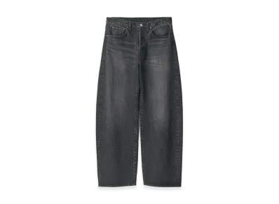 ssstein Round Denim Pants "Black"