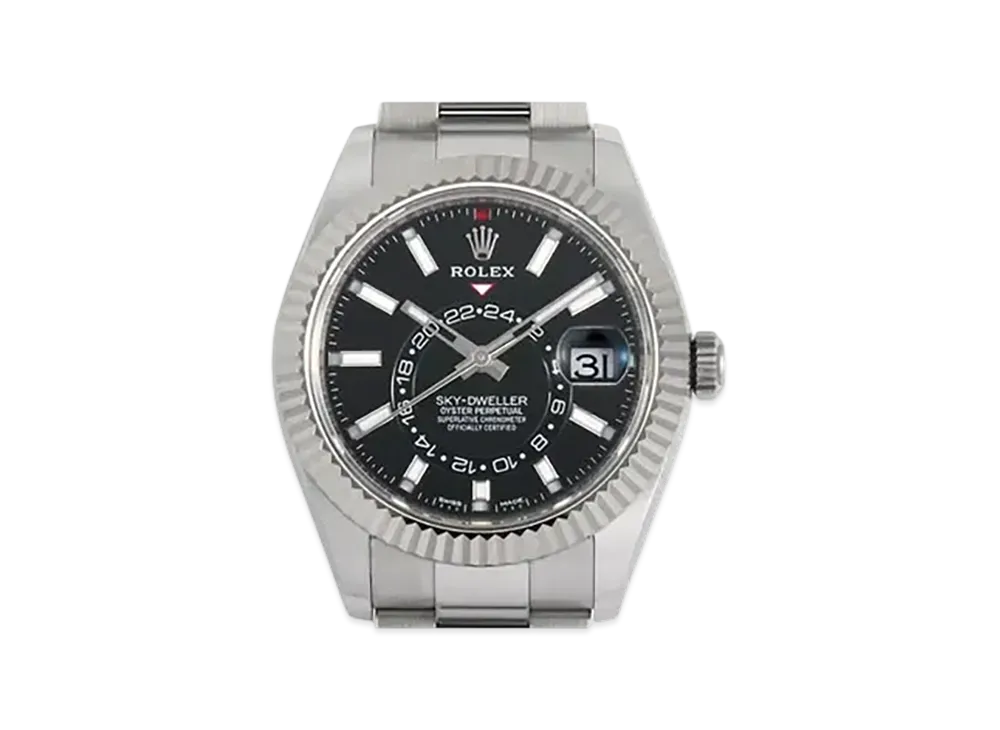 ROLEX Sky-Dweller Black Dial 326934