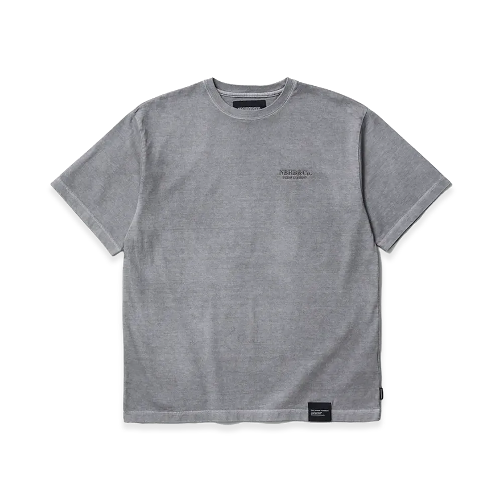 NEIGHBORHOOD Pigment Dyed Crewneck SS "Gray"