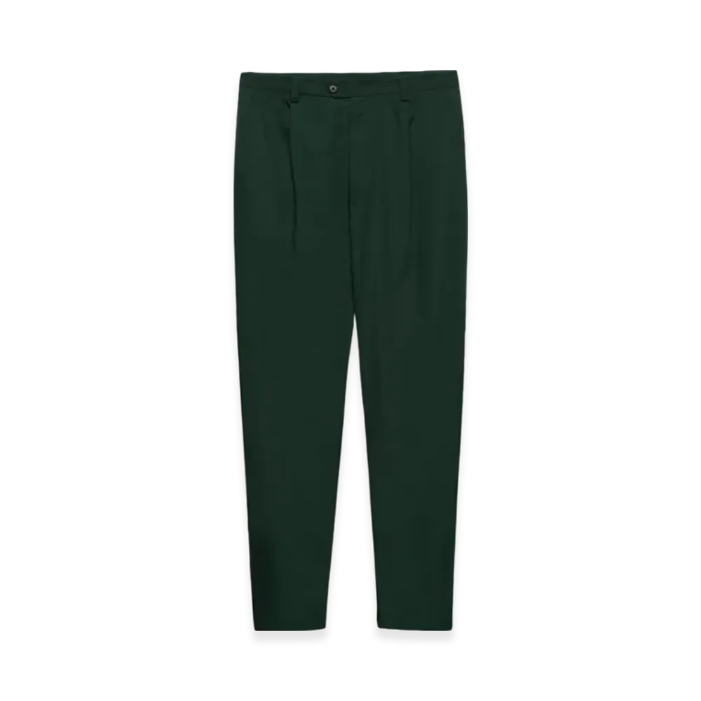 PRADA Poplin Pants "Billiard Green"