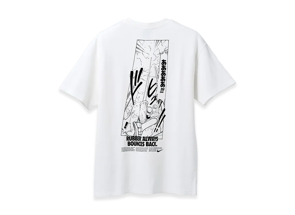 Nike x One Piece Solo Swoosh T-Shirt QS Gomu Gomu Battle Axe "White"
