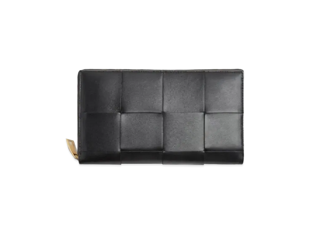 Bottega Veneta Zip Around Wallet "Black"