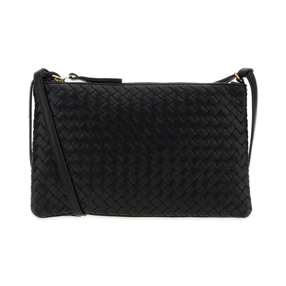 Bottega Veneta Women's Leather Small Clutch "Black"