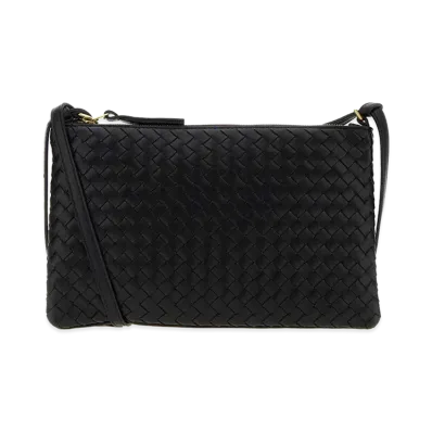 Bottega Veneta Women's Leather Small Clutch "Black"