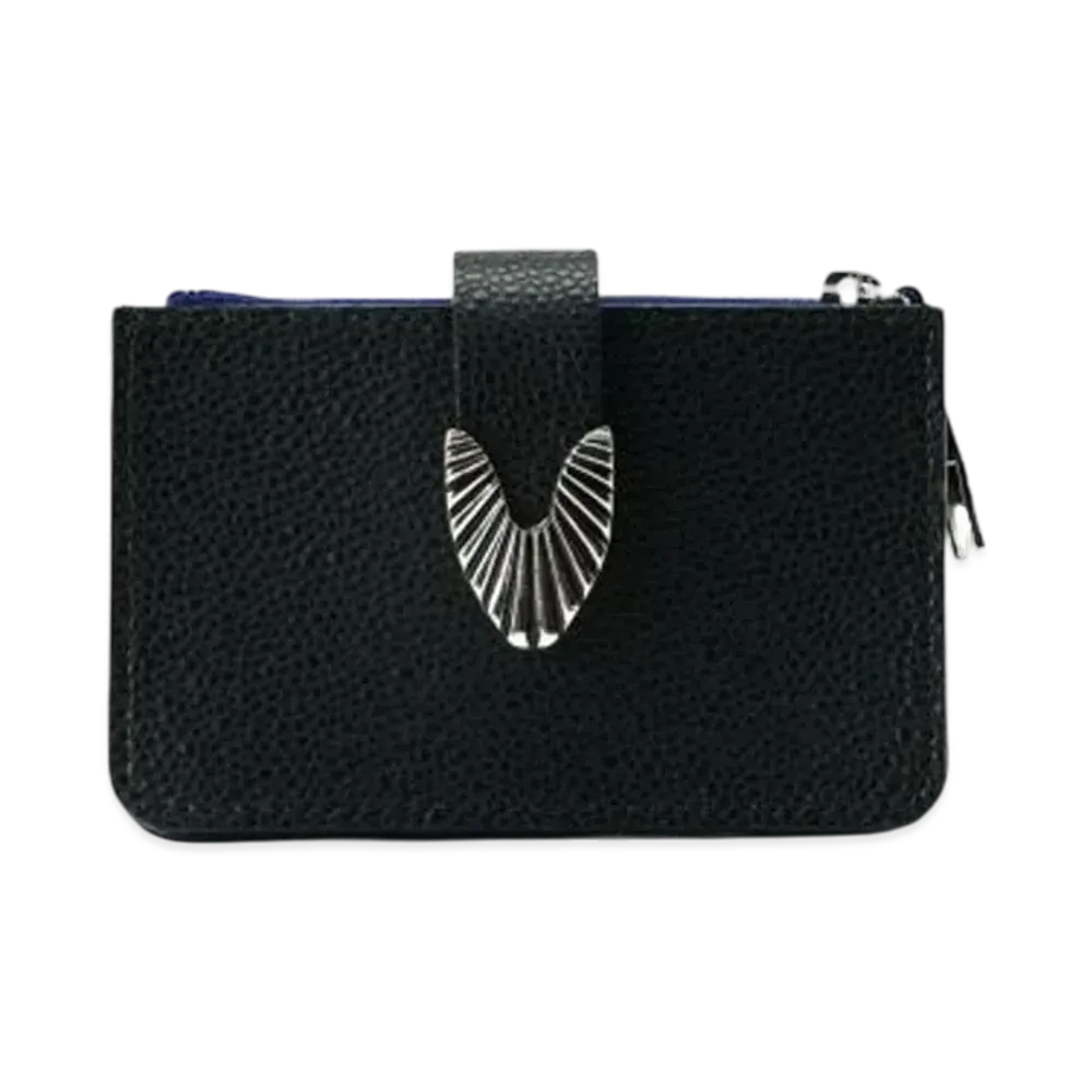 TOGA VIRILIS Leather Wallet Small "Black" TZ241-AG971