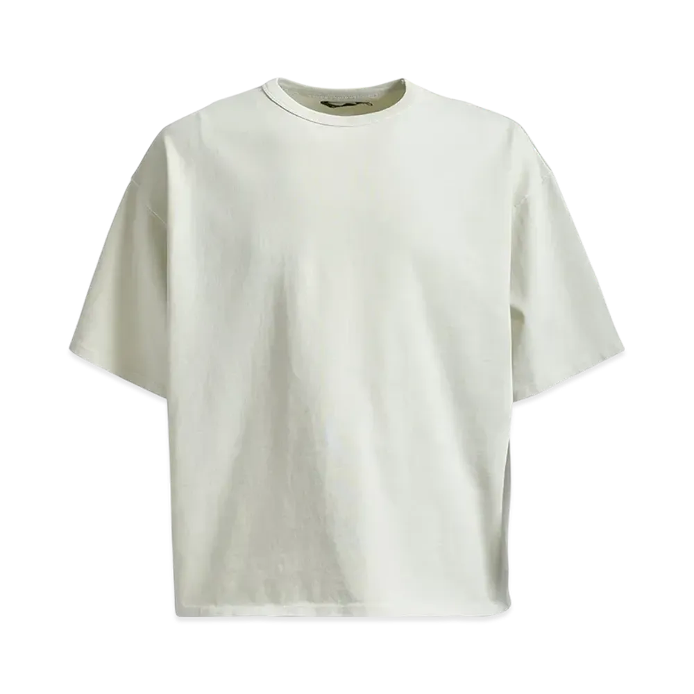 BREATH Newrich Wide Cropped Tee "Cream"