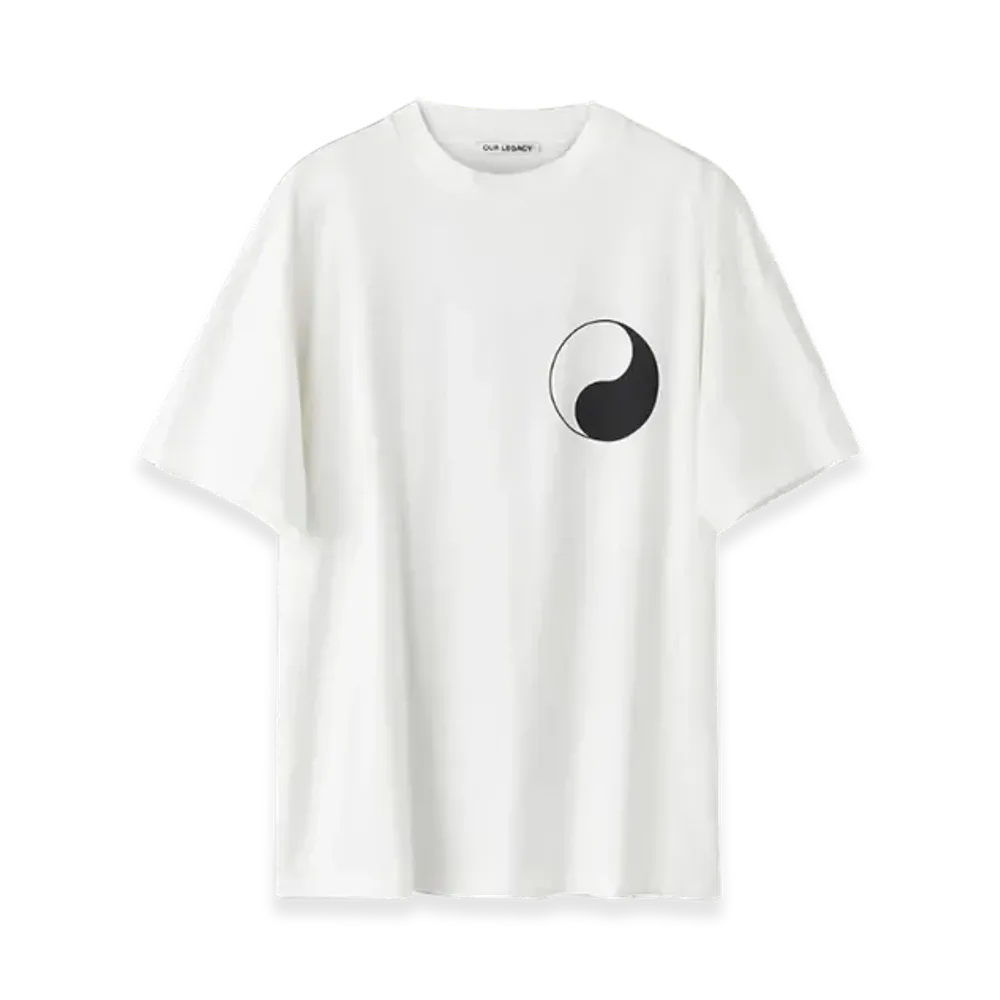 OUR LEGACY Work Shop DSMNY Box T-Shirt "White"