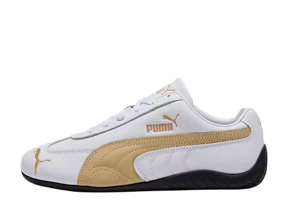 Puma Women's Speedcat Leather "PUMA White/Toasted Almond"