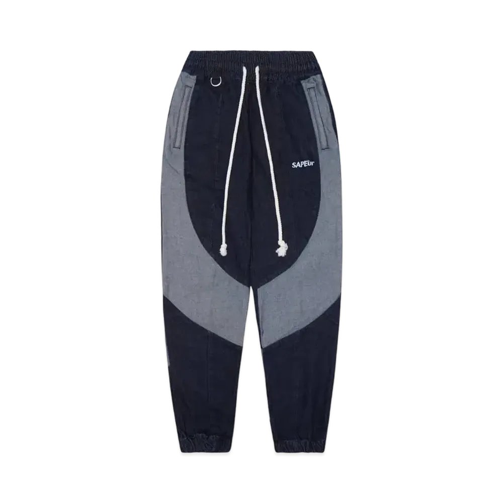 Sapeur Denim Track Pants "Indigo"