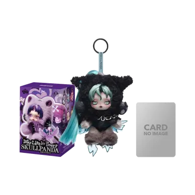 POP MART SKULLPANDA x My Little Pony Series Plush Doll Pendant Queen Chrysalis (Super Secret)