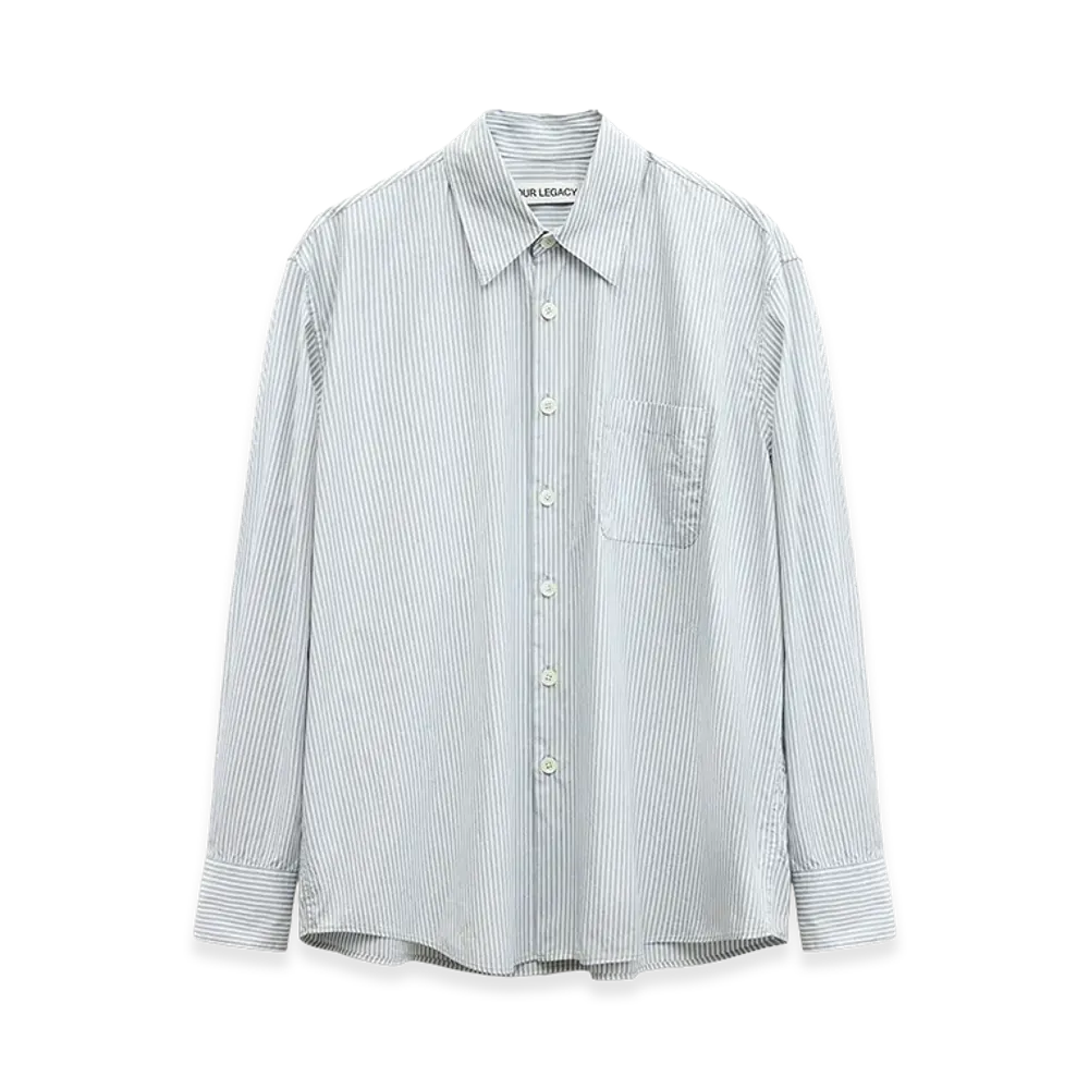 OUR LEGACY Above Shirt "Faubourg Stripe Super Poplin"