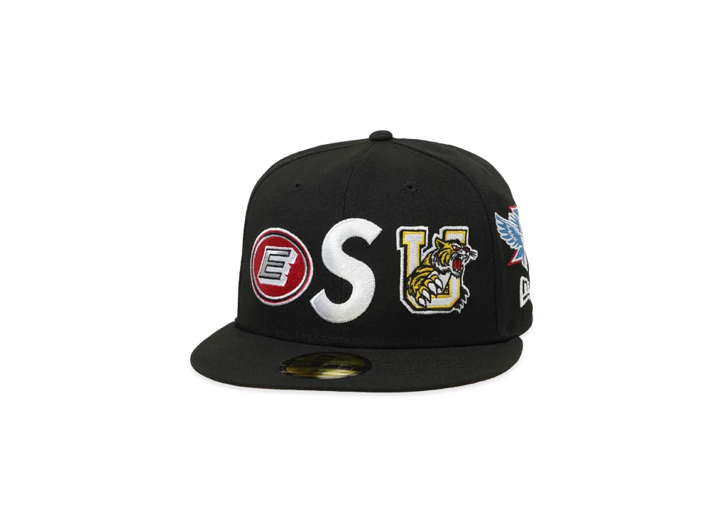シュプリーム マスコット Sロゴ ニューエラ "ブラック"
