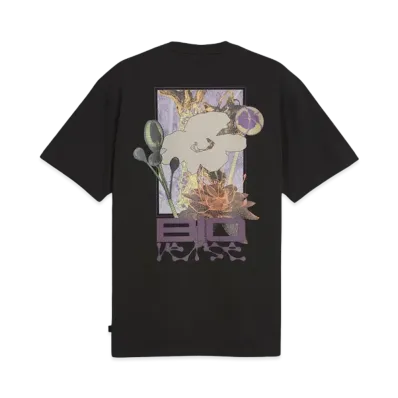 PUMA x P.A.M. GRAPHIC TEE "PUMA BLACK"