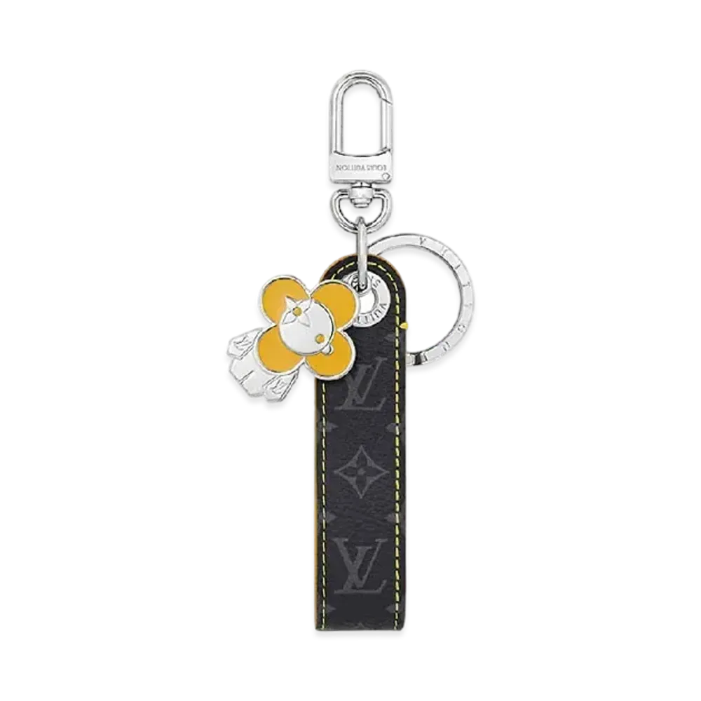 Louis Vuitton Vivienne Dragonne Key Holder and Bag Charm Monogram Eclipse