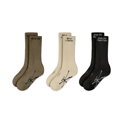 Travis Scott T-Rexx Sock Pack "Multi"