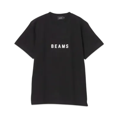 BEAMS Logo Tee 25SS "Black"
