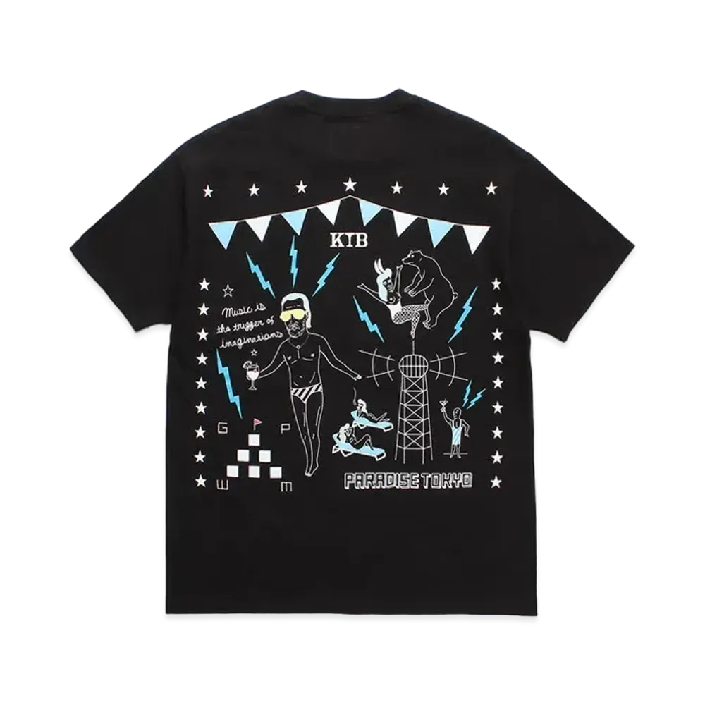 WACKO MARIA World Peace Project T-Shirt "Black"