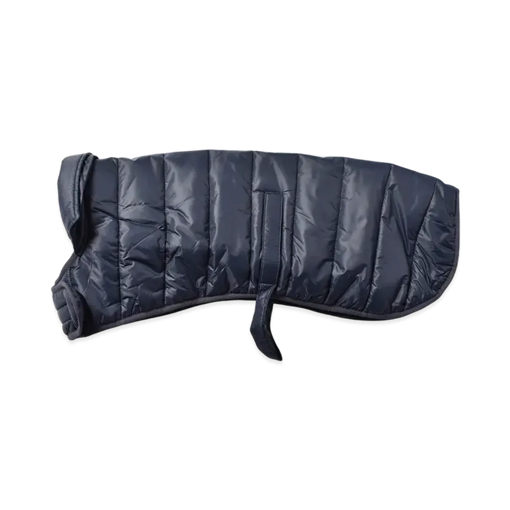 Barbour Baffle Quilt Dog Coat "Navy"