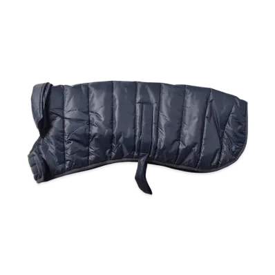Barbour Baffle Quilt Dog Coat "Navy"