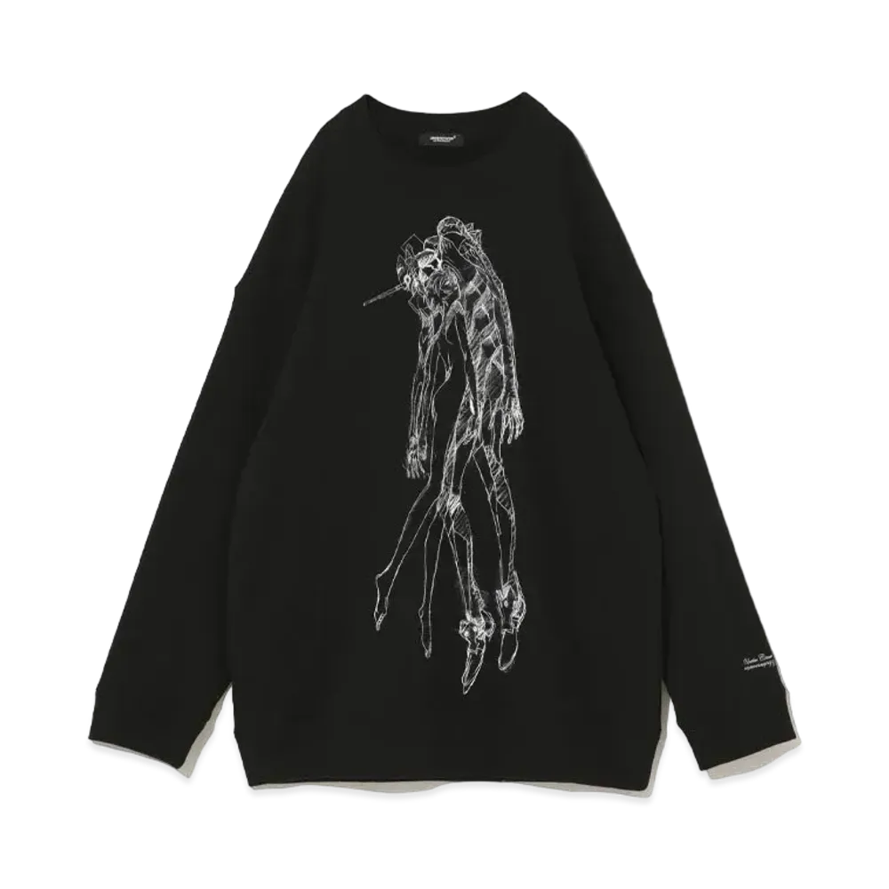 EVANGELION × UNDERCOVER SWEATSHIRT "Black"
