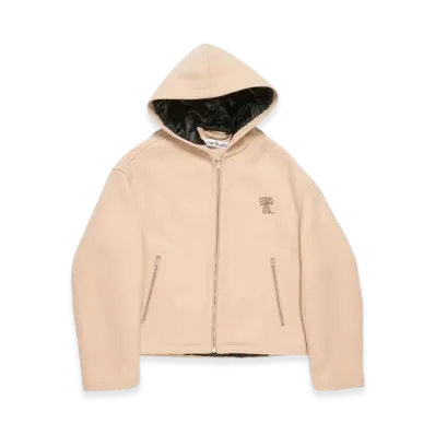 Acne Studios Hooded Wool Jacket "Camel Beige"