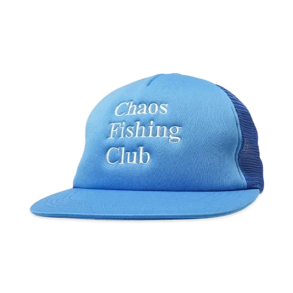 Chaos Fishing Club Logo Mesh Cap "BULE"