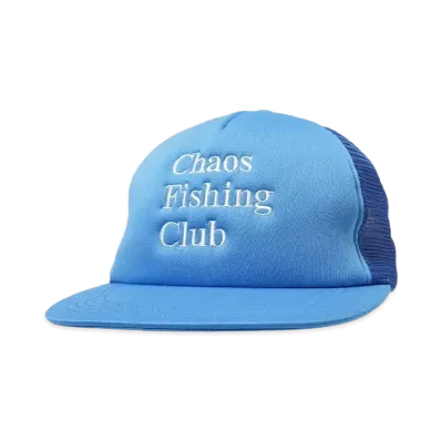Chaos Fishing Club Logo Mesh Cap "BULE"