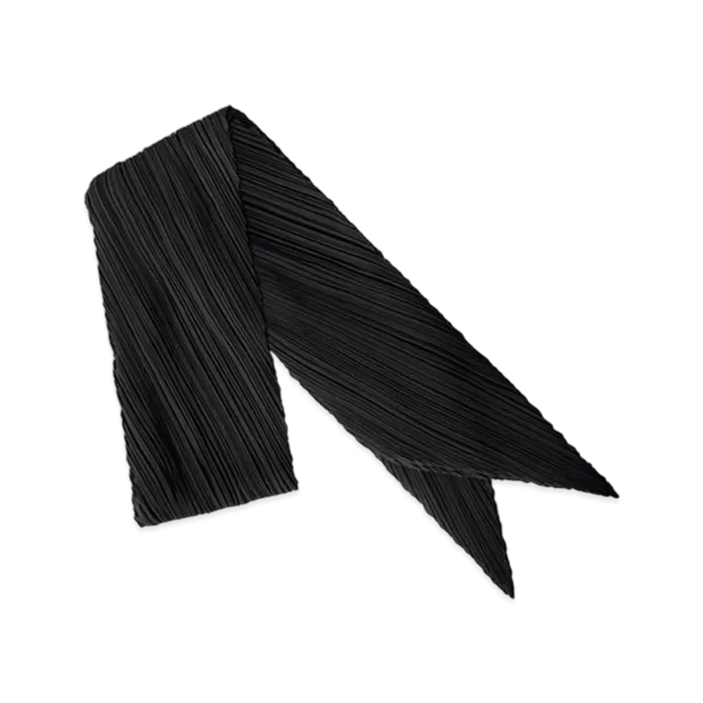 PLEATS PLEASE ISSEY MIYAKE Basic Scarf "Black"