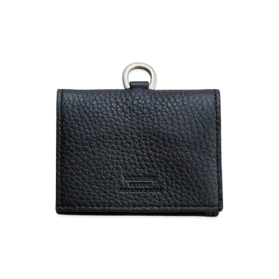 NICENESS H.Jello Cow Leather Coin Case "Black"