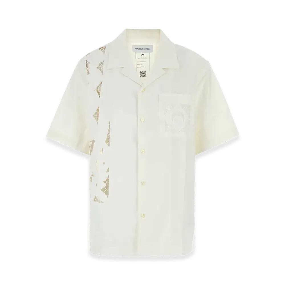 Marine Serre Women's Cotton Shirt "White"