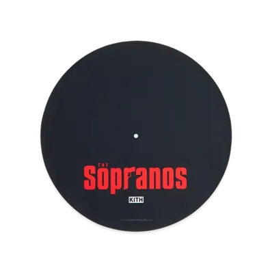 Kith x The Sopranos Vinyl Slip Mat Cover "Black"
