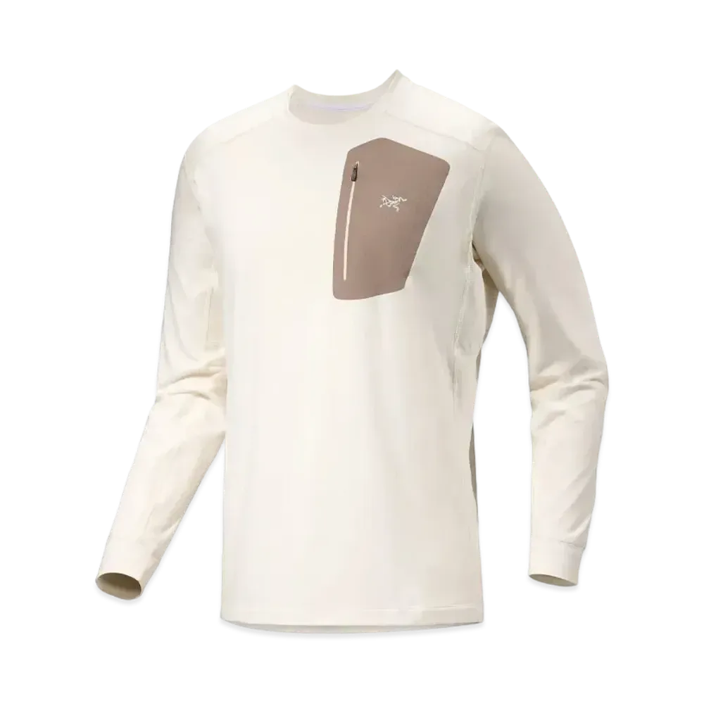 ARC'TERYX Low LT Crew Neck Men'S "Arctic Silk/Smoke Bluff" X000007460