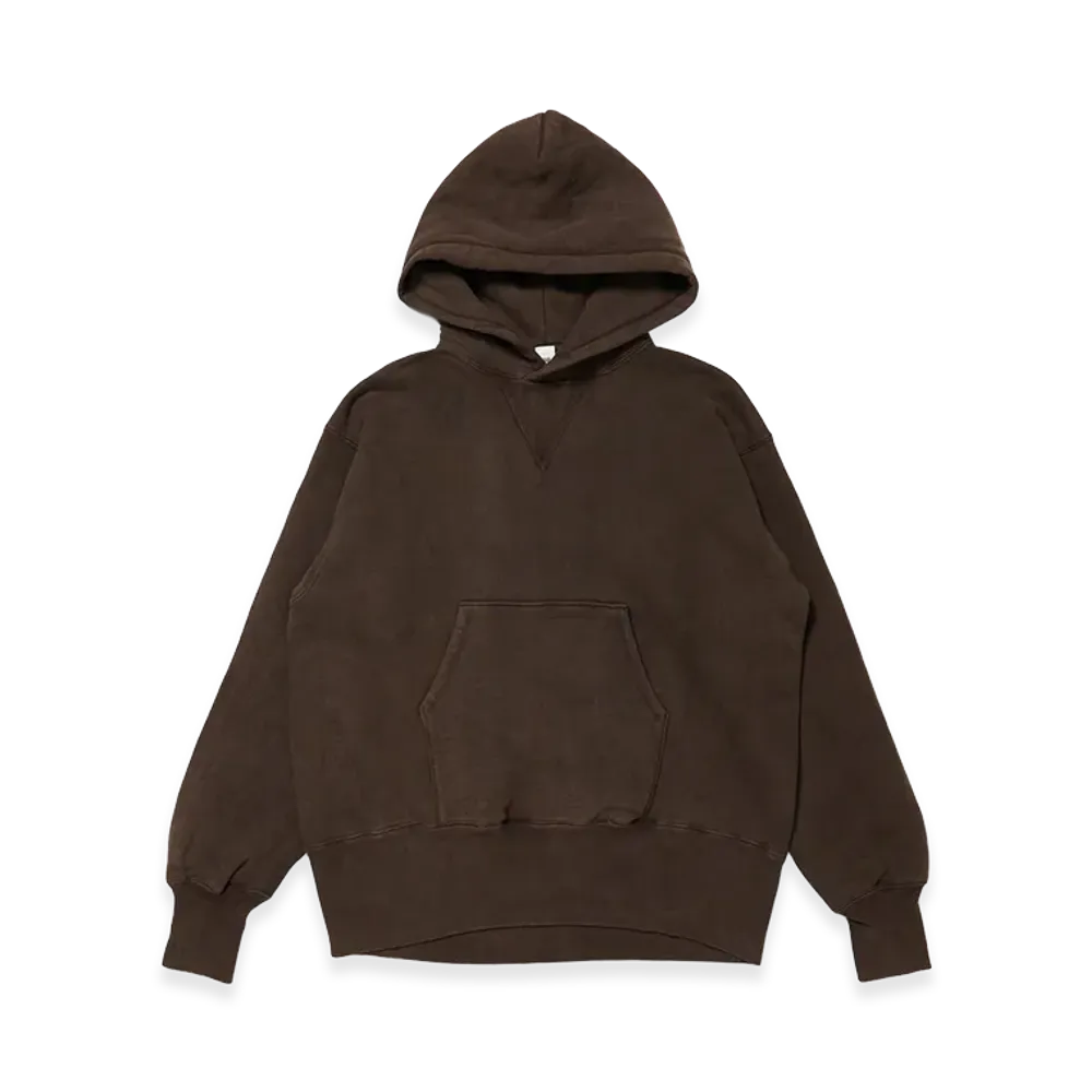 T.T Taiga Takahashi LOT.606 Hooded Sweat Shirt [Limited Color] "Mud Dyed Brown"