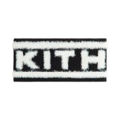 Kith Women Jacquard Rib Headband "Black"