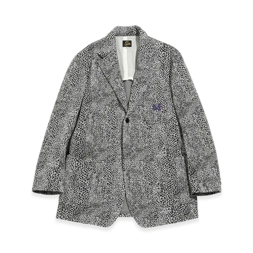 NEEDLES 2B Plaid Jacket - Poly JQ. "Python"