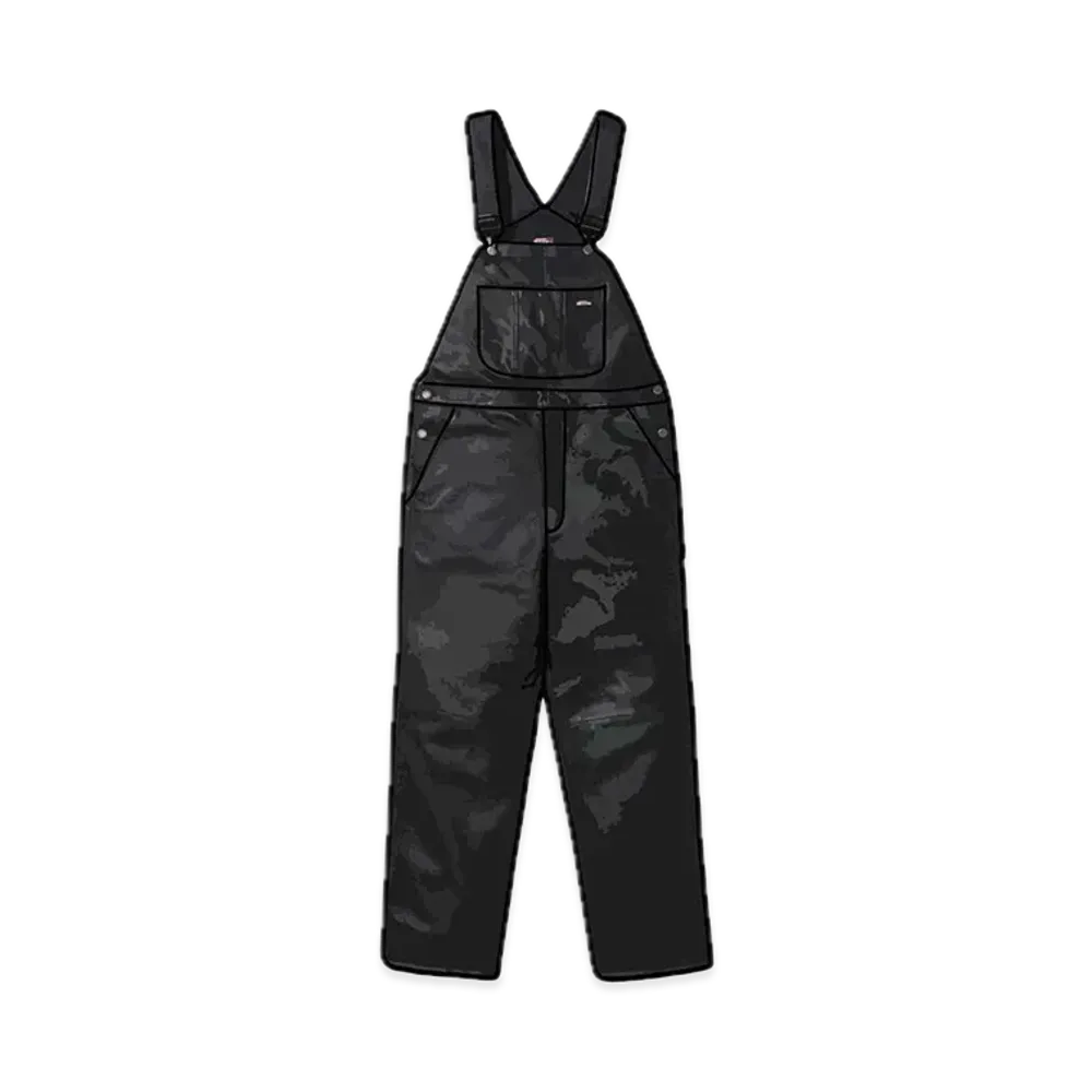 Supreme x Dickies Leather Overalls "Black"