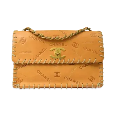 CHANEL Icon Single Chain Shoulder Bag "Camel"