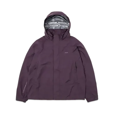 HUF OG Logo 3L Shell Jacket "Raisin"