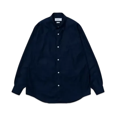 A.PRESSE for everyone Regular Collar Shirt "Navy"