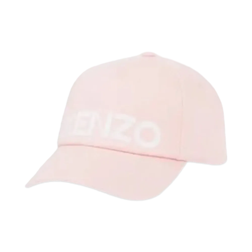 KENZO 'GRAPHY' Cotton Baseball Cap "Faded Pink"